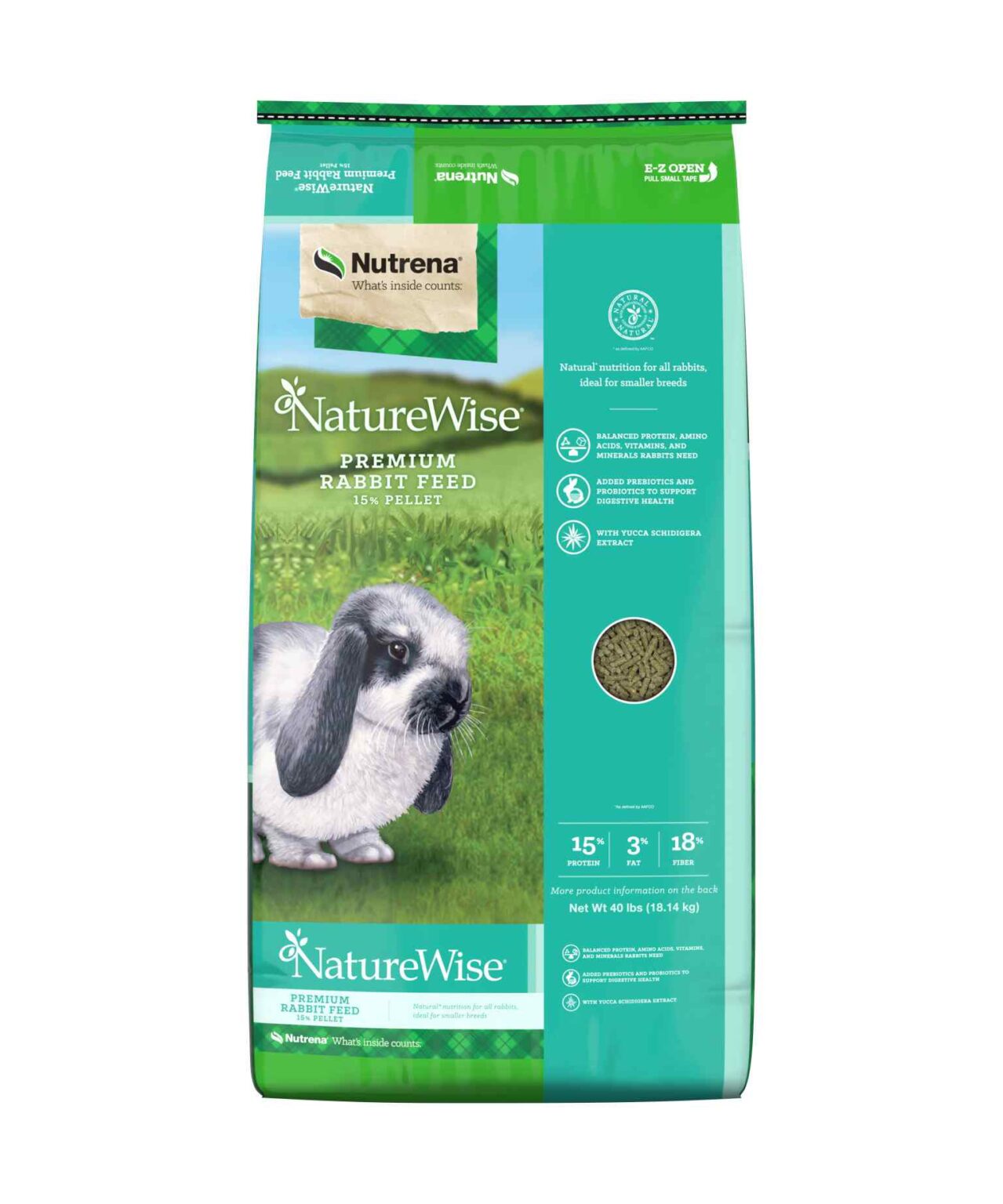 NatureWise 15% Premium Rabbit Feed