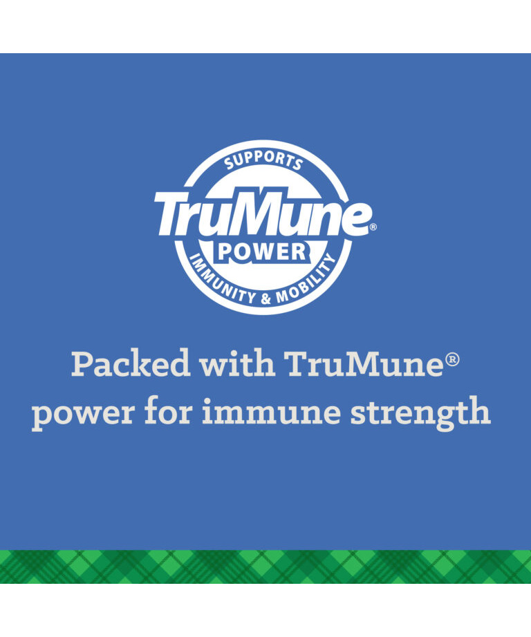 packed with trumune for immune strength