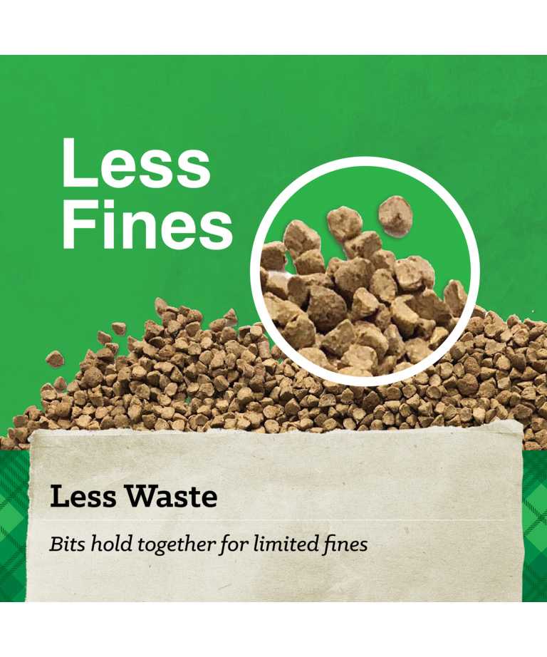 less waste