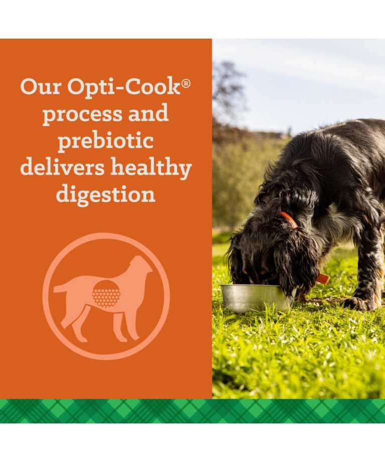 our opti-cook process and prebiotic delivers health digestion