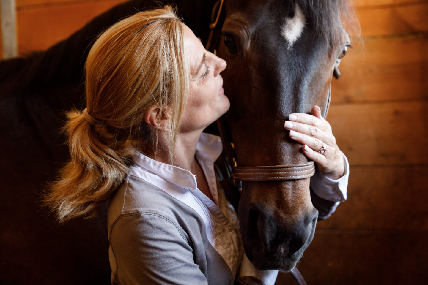 woman with horse