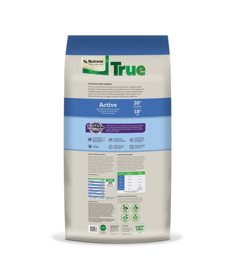 true active bag back