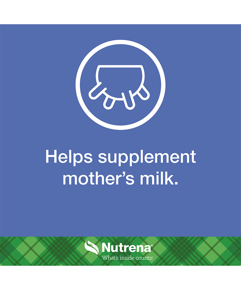 helps supplement mother's milk