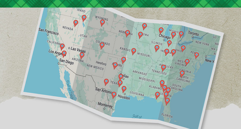 Dealer locator map