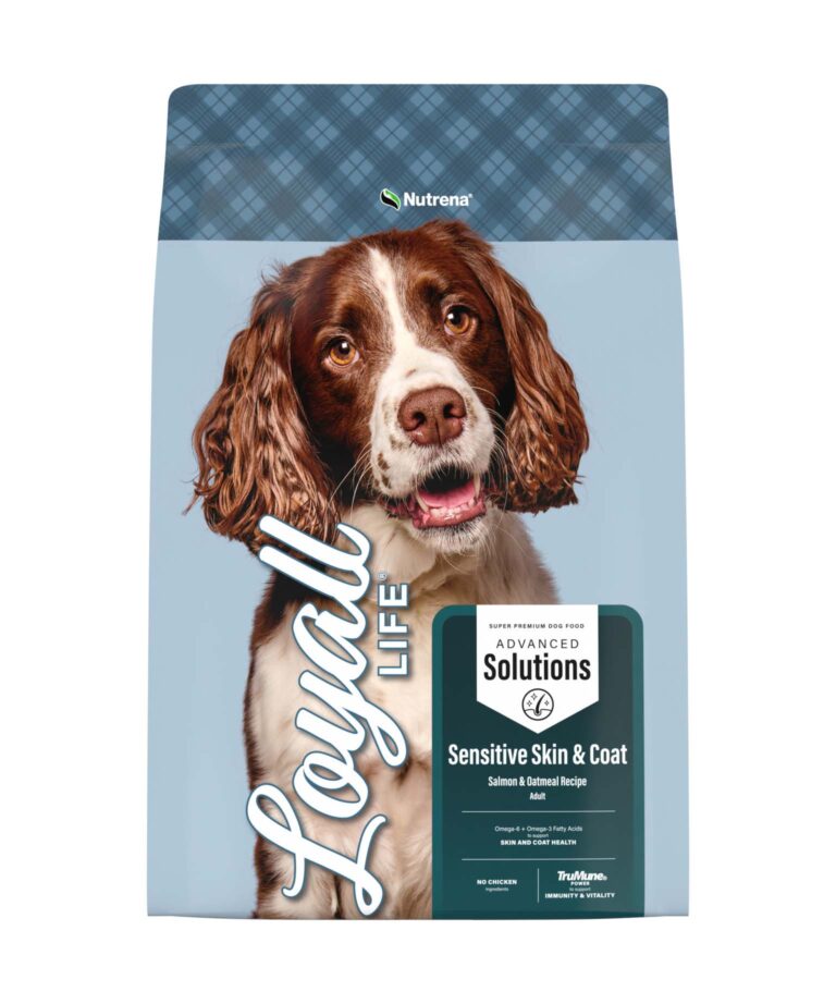 sensitive skin and coat salmon and oatmeal bag