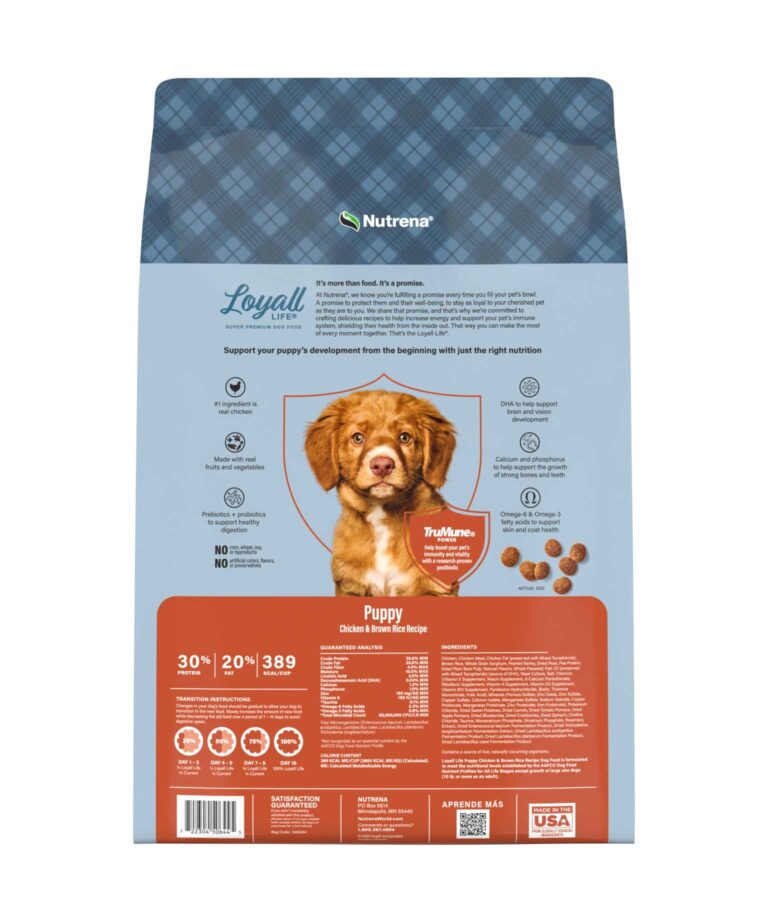 Back of Loyall Life Puppy Bag