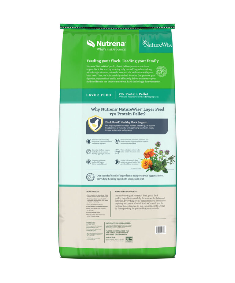 Back of Bag Protein Pellet