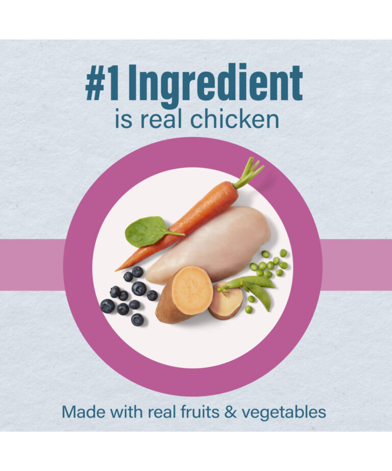 1st ingredient is real chicken