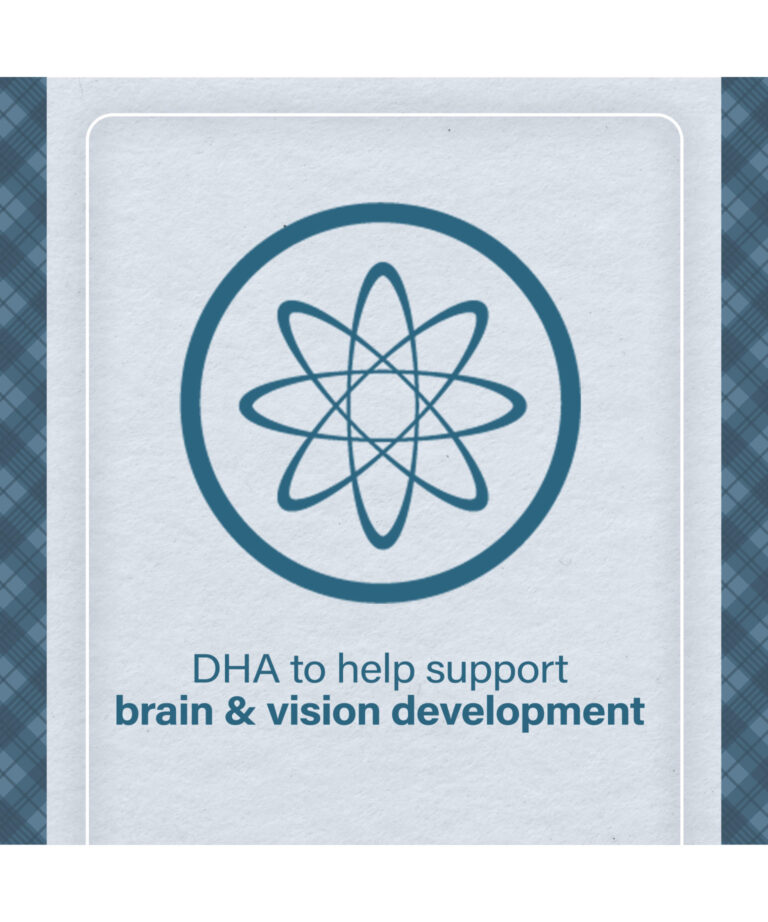 DHA to help support brain and vision