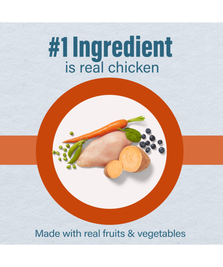 1st ingredient is real chicken