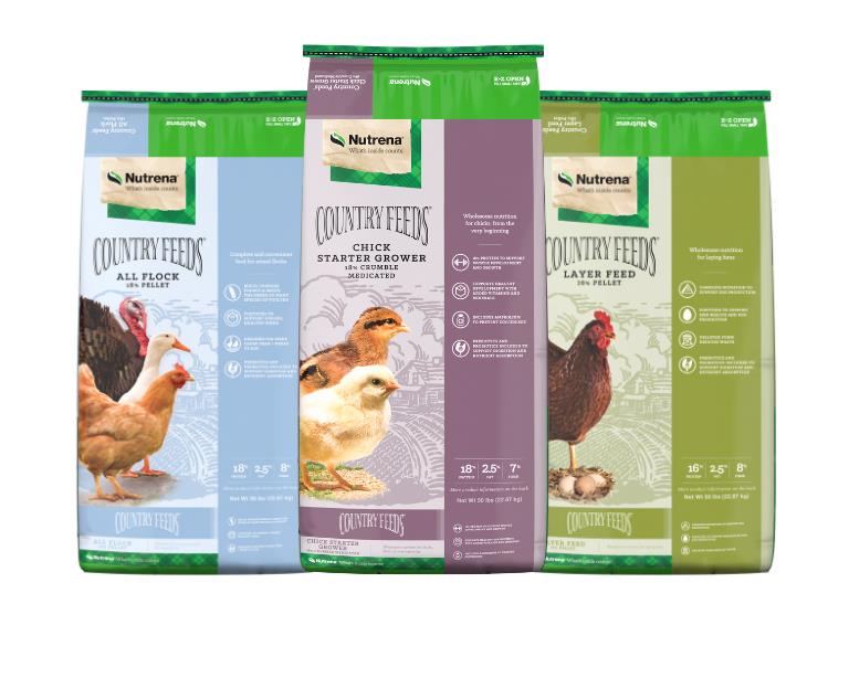 nutrena country feeds bag lineup