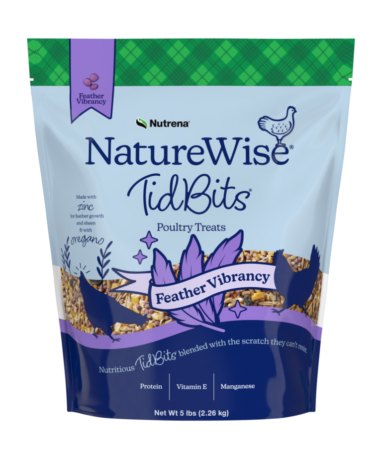 Nutrena NatureWise TidBits Feather Vibrancy front of bag