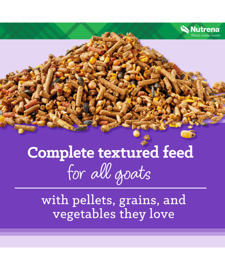Nutrena Goat Medley complete textured feed for all goats
