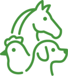horse, dog/pet, poultry icon