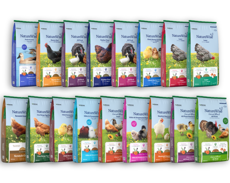 Nutrena NatureWise Poultry Feeds in two lineups